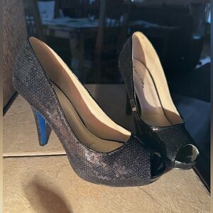 Sequin heels
